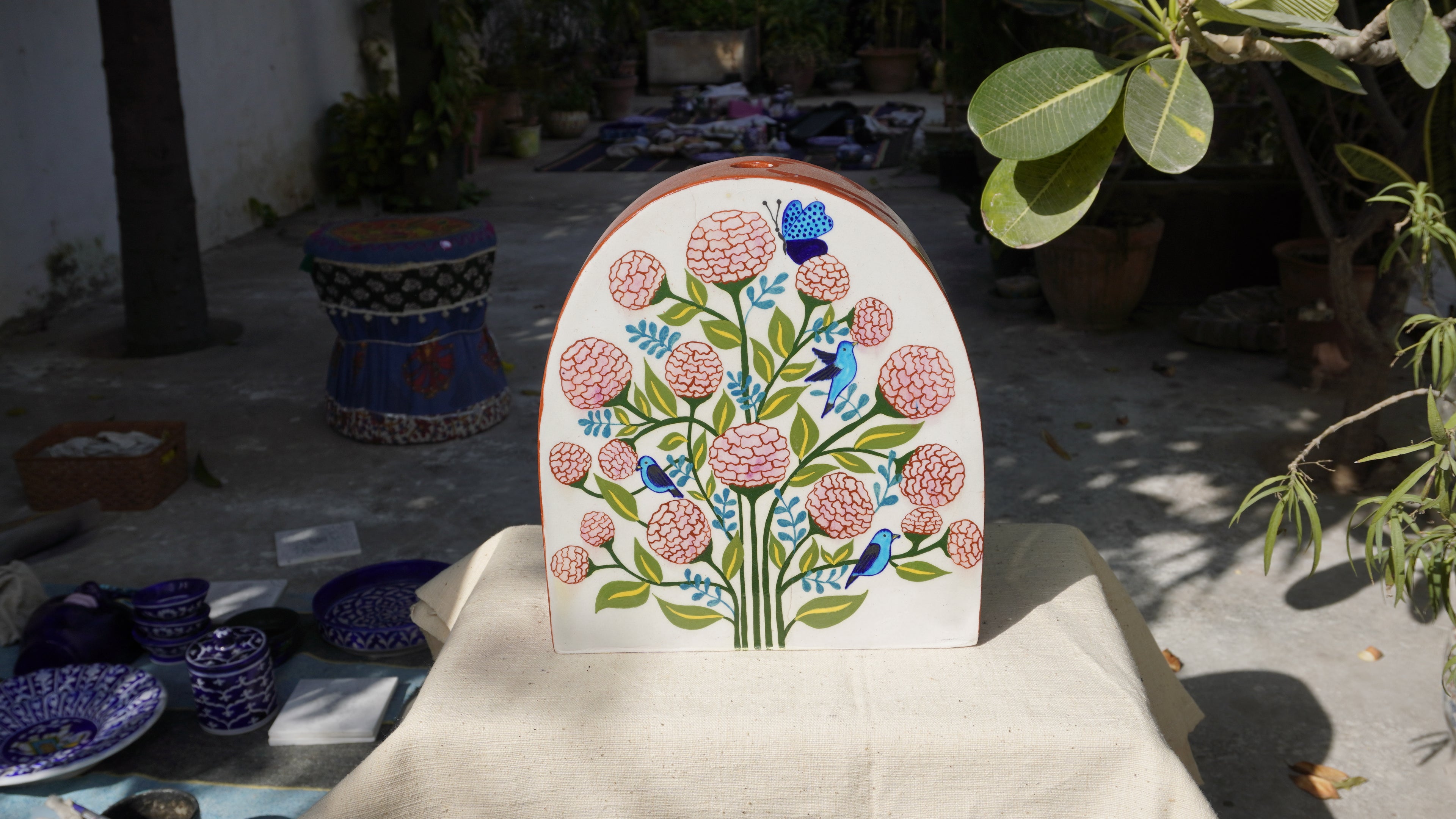 Garden Harmony Decorative Pot