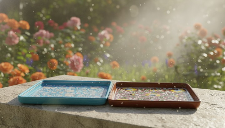 Floral Elegance Tray